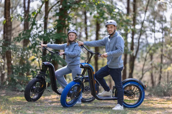 Trottinettes électriques: animations sportives en Viadène