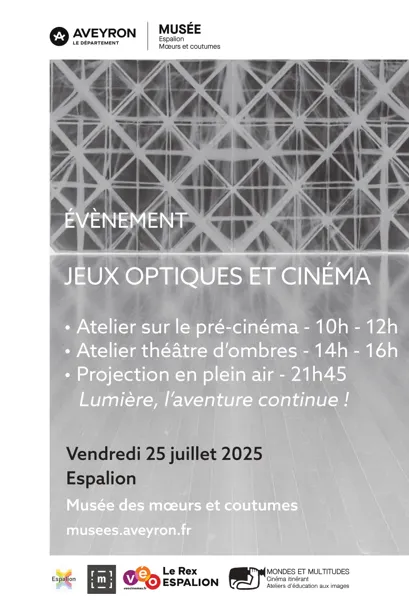 Les jeux optiques, ancêtres du cinéma