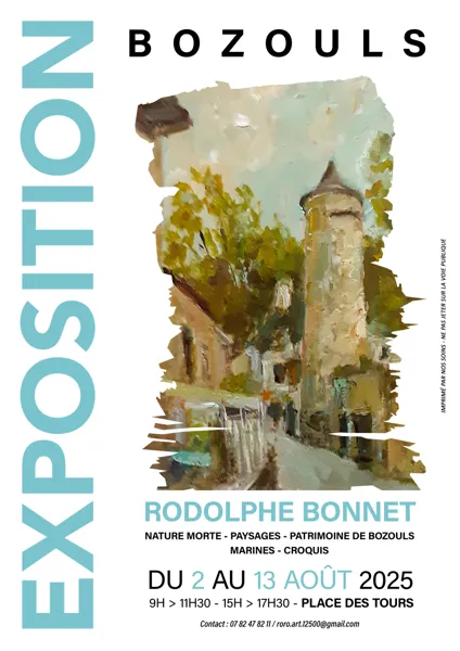 Exposition : Rodolphe Bonnet