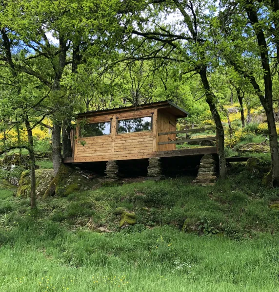 La cabane en bord de rivière