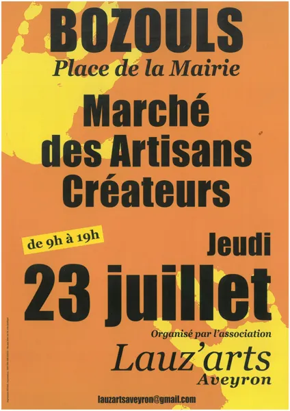 Marché d’artisanat d’art Lauz’art