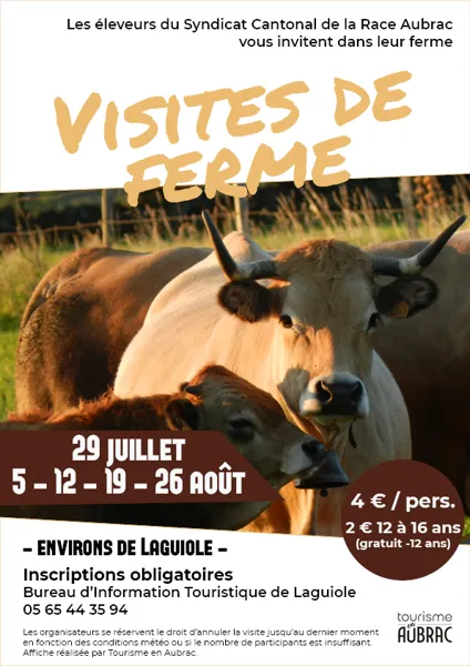 Visite de ferme à Laguiole