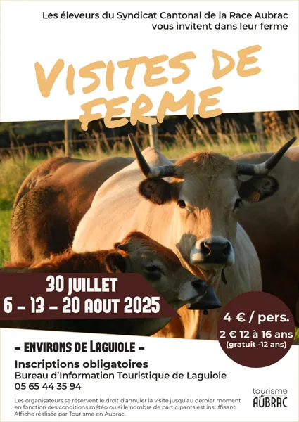 Visite de ferme à Laguiole