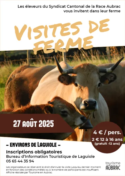 Visite de ferme à Laguiole