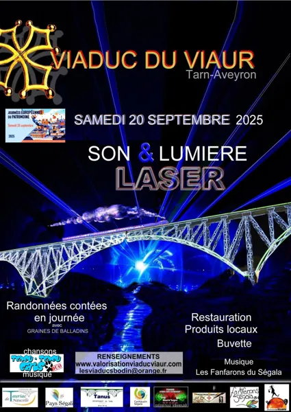 Journée du patrimoine au Viaduc du Viaur