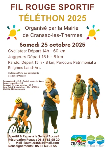 Fil rouge sportif du Téléthon