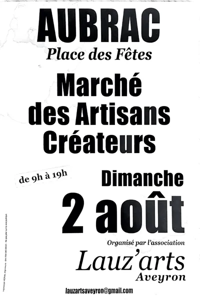 Marché des artisans créateurs