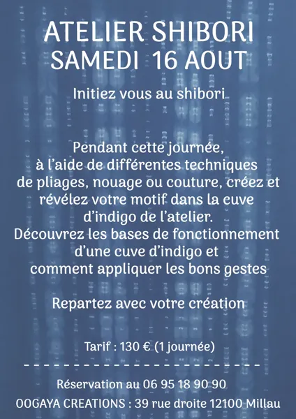 Initiation à la teinture végétale - OOGAYA