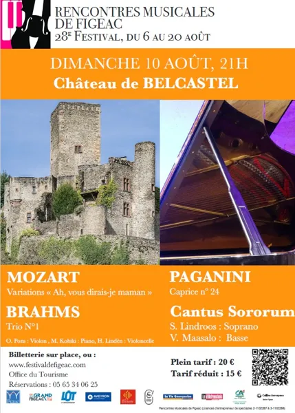 Rencontres musicales de Figeac au château de Belcastel