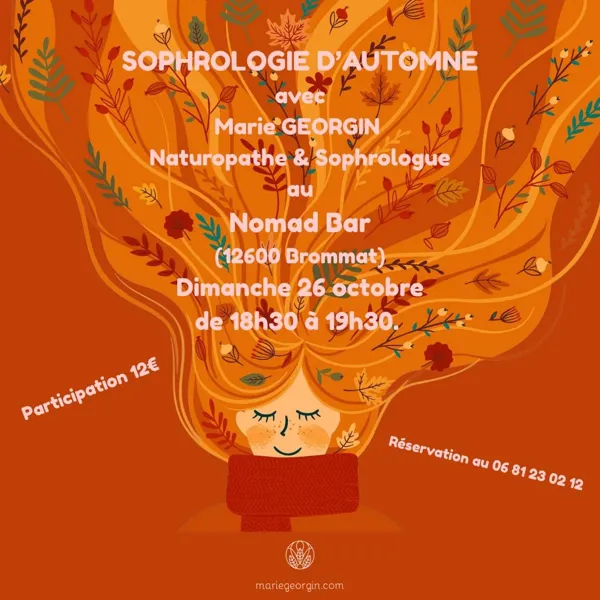 Atelier Sophrologie d'Automne au Nomad Bar