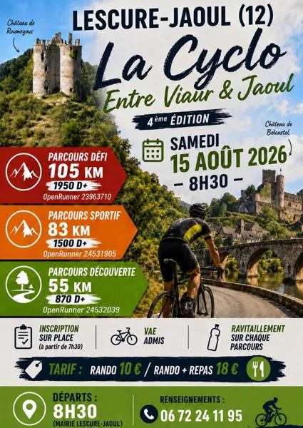 La Cyclo entre Viaur et Jaoul
