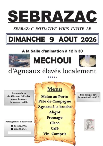Repas - Mechoui d'agneau