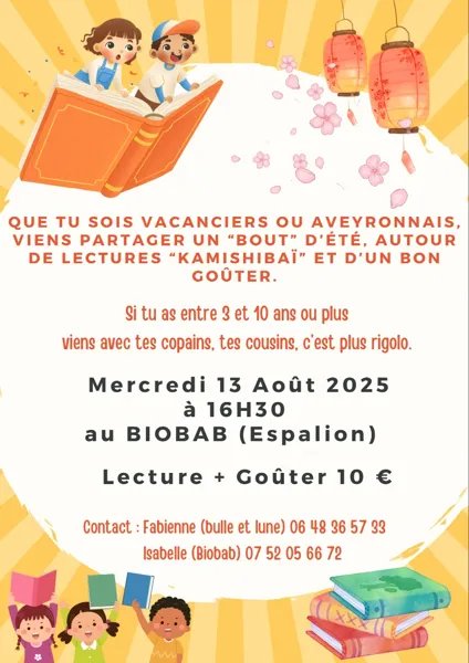 Lecture Kamishibaï - Goûter