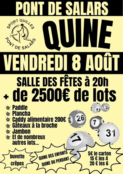 La Festa del Pont - Quine de l'été