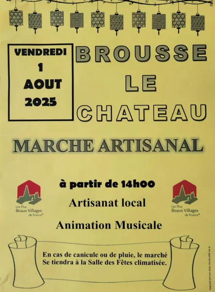 Marché artisanal
