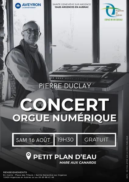 Concert orgue numérique