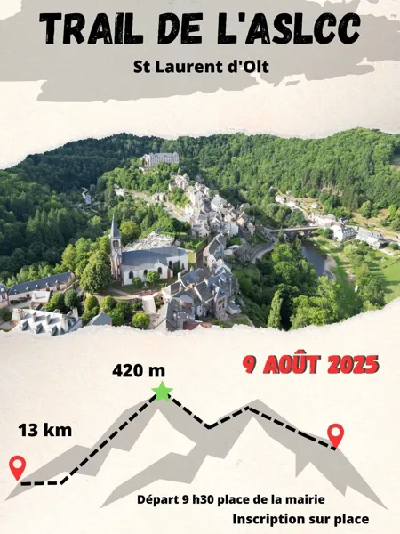 Trail de l'ASLCC à St Laurent d'Olt