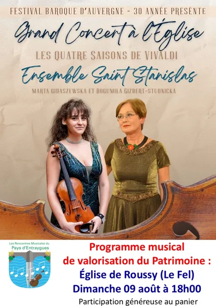 Concert Les 4 saisons de Vivaldi