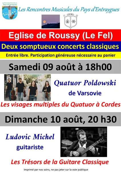Concert du festival baroque d'Auvergne