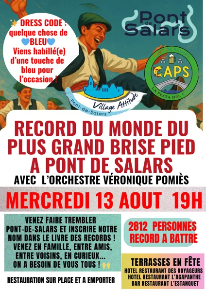 Record du monde du Brise Pied