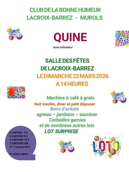 Quine du Club de la Bonne Humeur