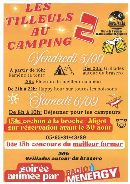 Fête du camping Les Tilleuls