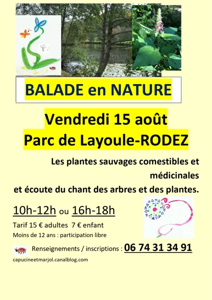 Balade Nature au Parc de Layoule