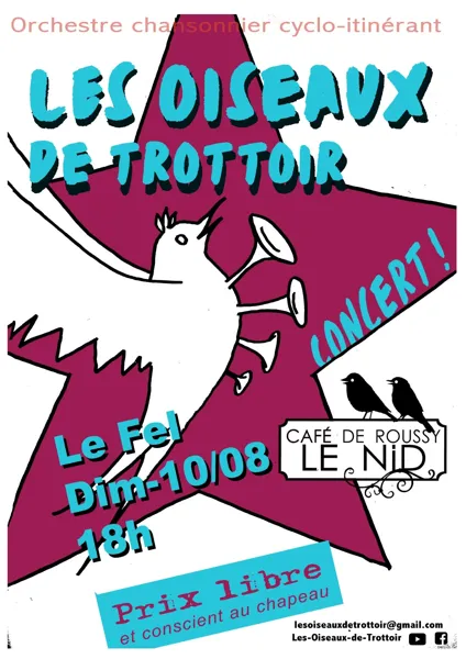 Concert - Les oiseaux de Trottoir