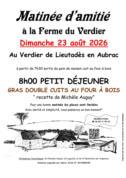 Matinée d'amitié à la Ferme du Verdier