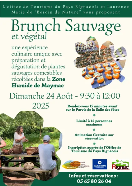 Brunch Sauvage et Végétal
