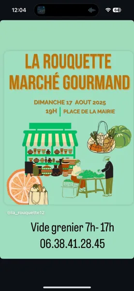 Vide-grenier à La Rouquette