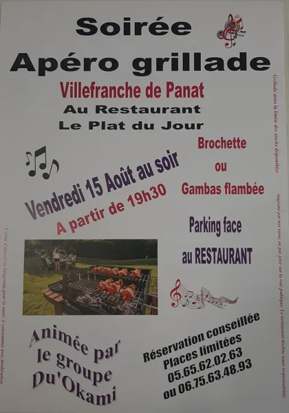Soirée Apéro Grillades