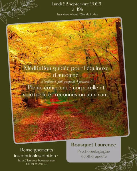 Méditation guidée, relaxation