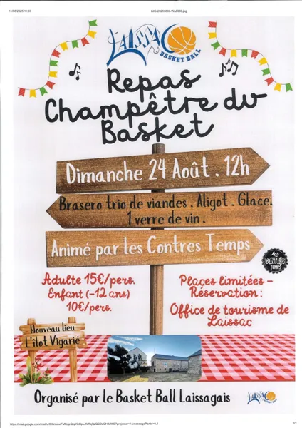 Repas Champêtre du Basket
