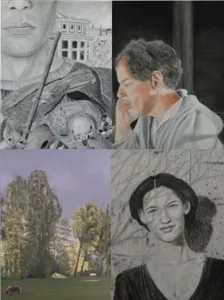 Malcolm Djuric à la galerie d'art la Poissonnerie
