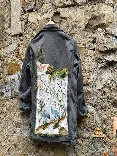 Veste militaire customisée, Eclectic Tics
