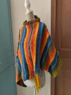 Poncho recyclage tricot, Eclectic Tics