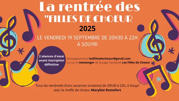 Rentrée des Filles de choeur