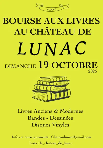 Bourse aux livres à Lunac