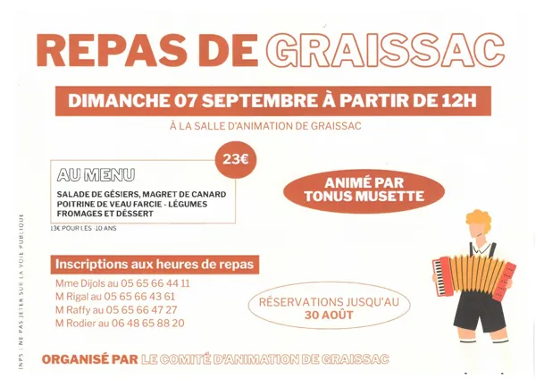 Repas de Graissac