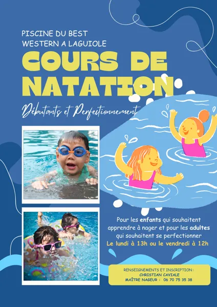 Cours de natation