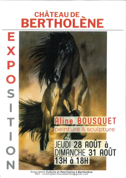 Exposition peinture & sculpture à Bertholène