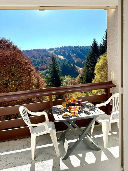 Vue du balcon du salon