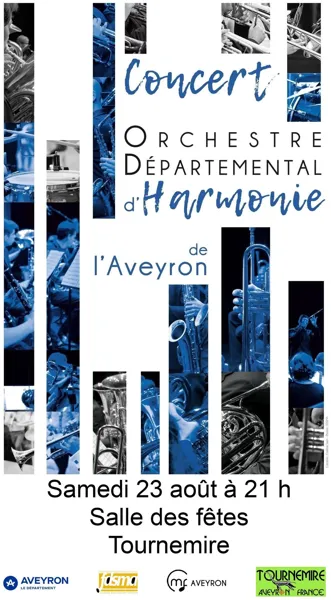 Concert de fin de stage : Orchestre Départemental d'Harmonie