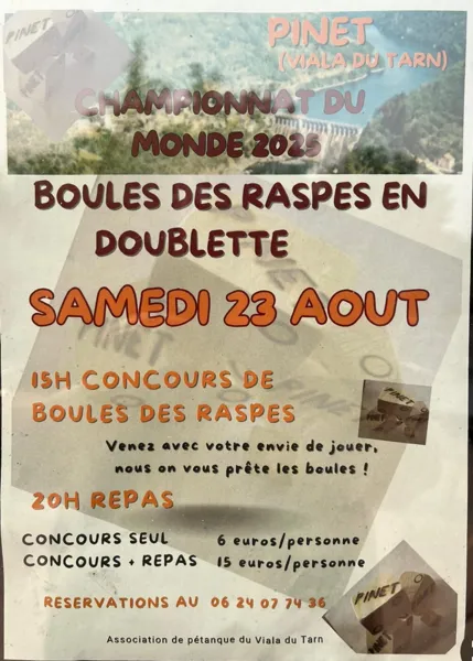 Championnat du monde de Boules des Raspes
