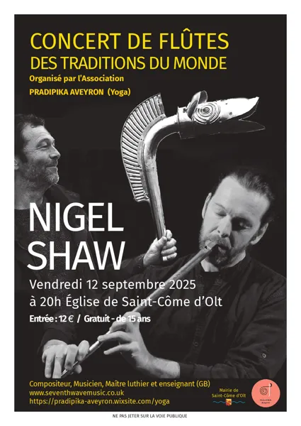 Concert de flûtes du monde