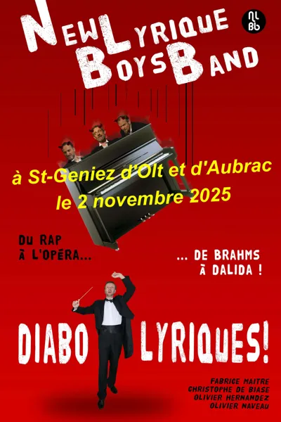 Concert - Le New Lyrique Boys Band: Diabolyriques avec à St Geniez d'Olt