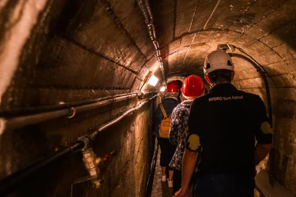 À l'intérieur du barrage, OT Muse et Raspes