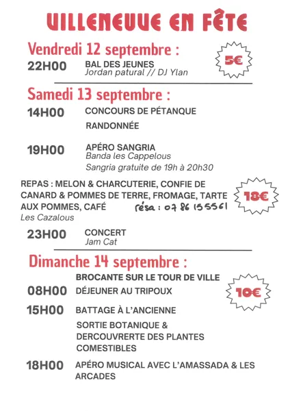 Villeneuve en fête