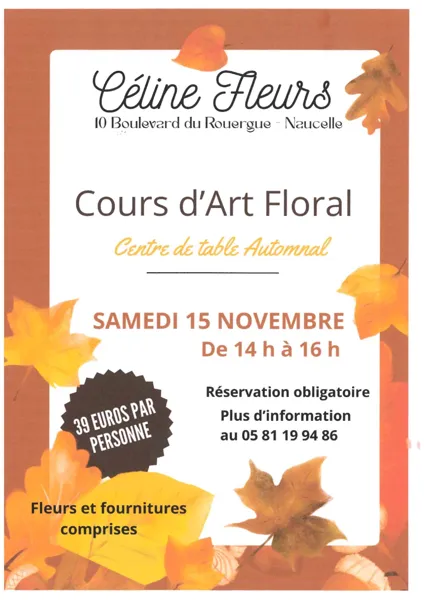 Cours d'art floral